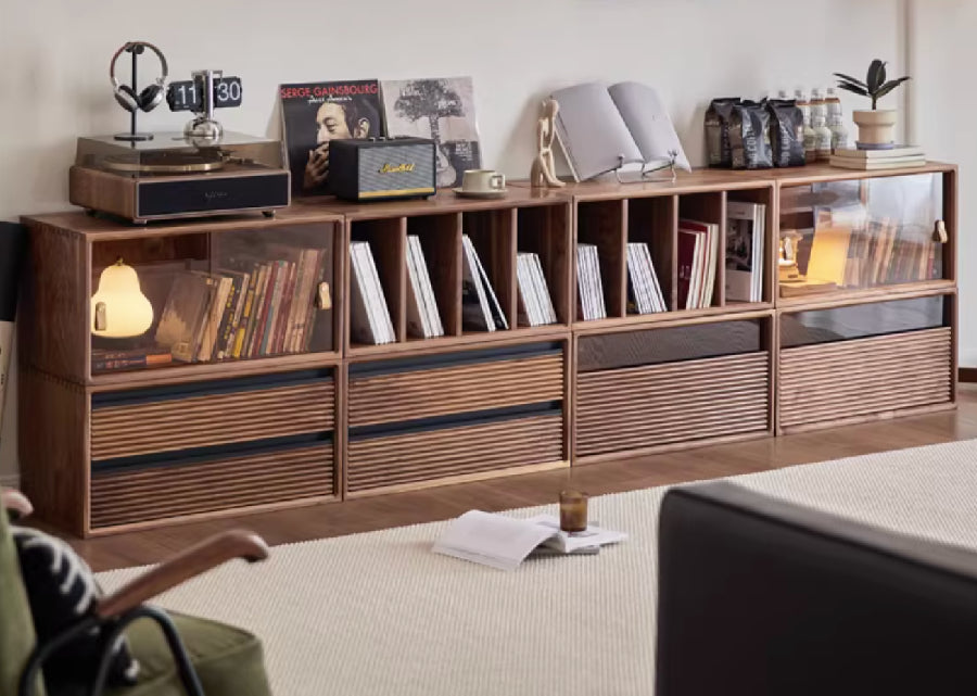 Muse Solid Wood Modular Storage Units (Stackable)