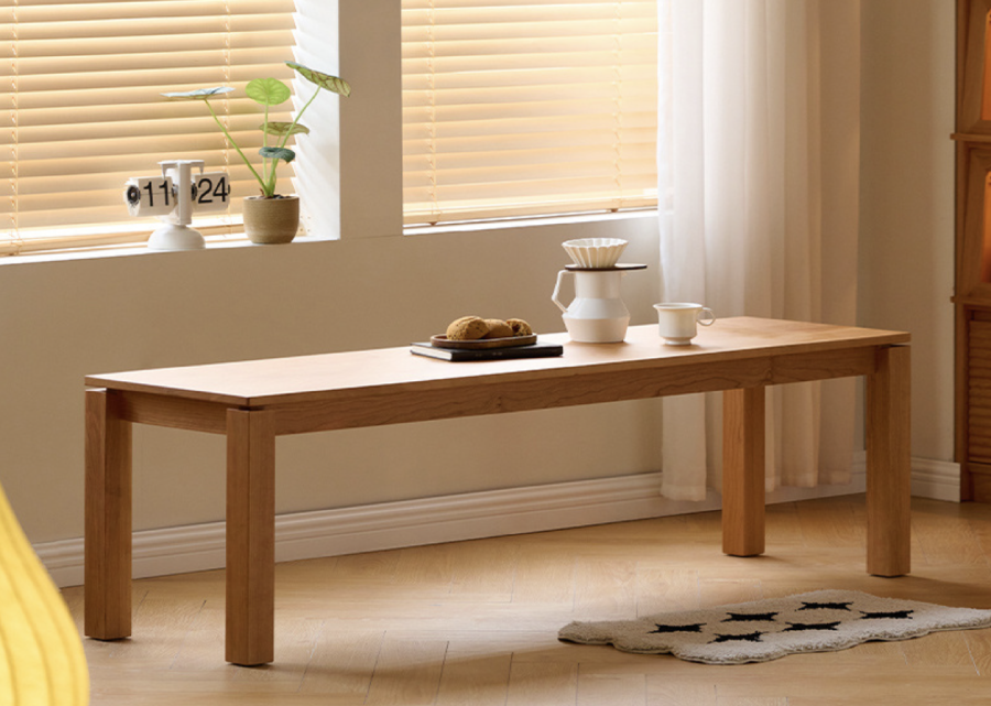 Muro Solid Wood Bench