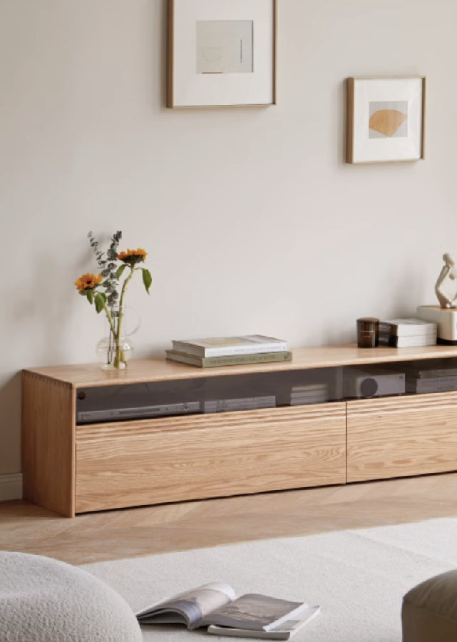 Doble Solid Wood TV Console