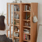 Alta Solid Wood Tall Bookcase