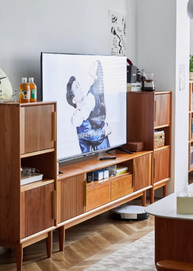 Jours Solid Wood TV Console