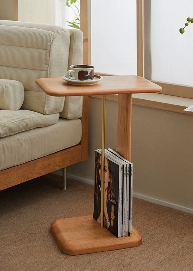 Sharp Side Table Harpe Solid Wood Side Table – nichinichi