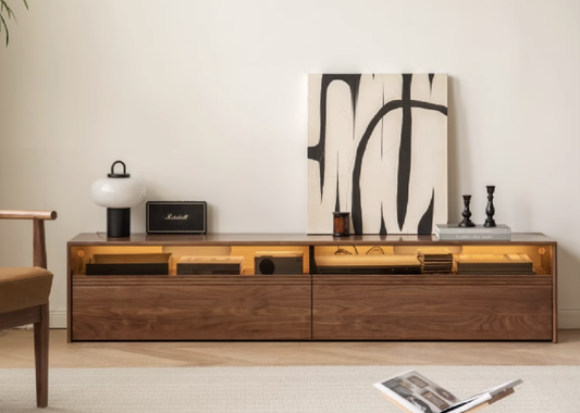 Doble Solid Wood TV Console