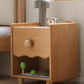 Ice-cream Solid Wood Nightstand