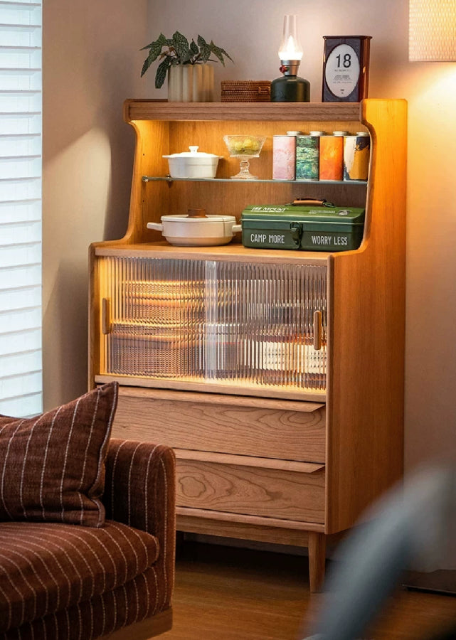 Feliz Solid Wood Sideboard