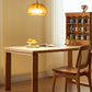 Couno II Solid Wood and Sintered Stone Table