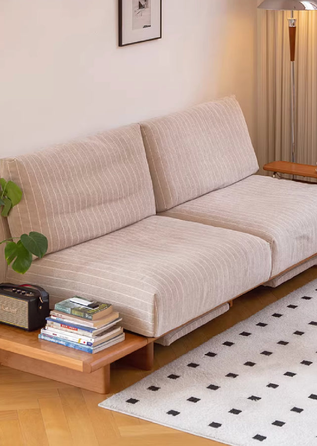 Ile Solid Wood Sofa