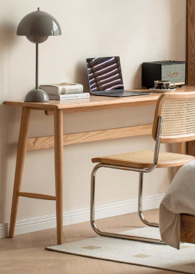 Slim Compact Solid Wood Table