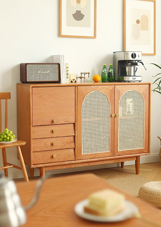 Tersus Solid Wood Sideboard