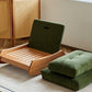 Crescent Solid Wood Rocking Chair