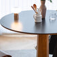 Mano Solid Wood Table with Sintered Stone Top