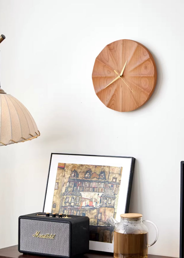 Solid Wood Clock