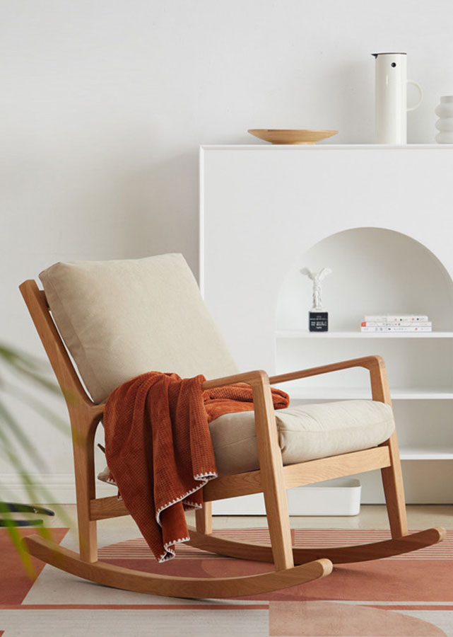 Solid Wood Rocking Chair – nichinichi
