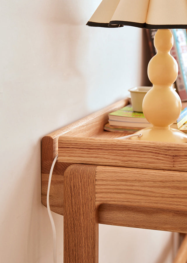 Solid Wood Adjustable Study Table