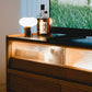 Fidus Solid Wood and Sintered Stone TV Console