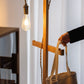 Minimalist Solid Wood Clothes Rack