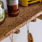 Solid Wood Rustic Wall Shelves