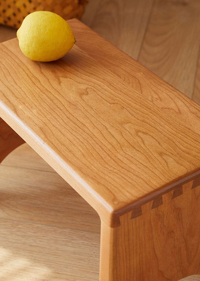 Simple Solid Wood Step Stool