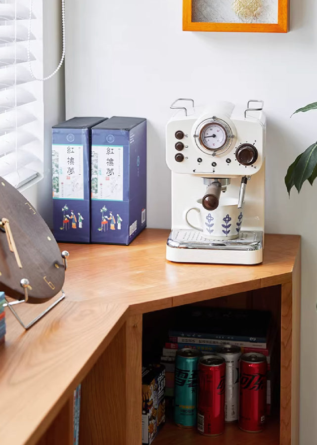 Cubes Solid Wood Corner Cabinet