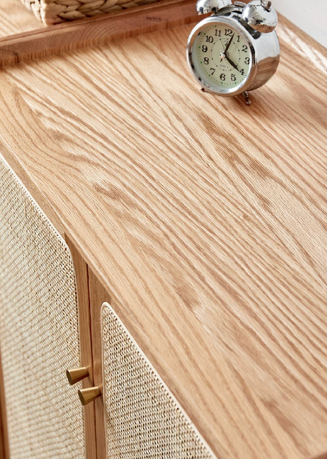 Seasons II Solid Wood Shoe Cabinet