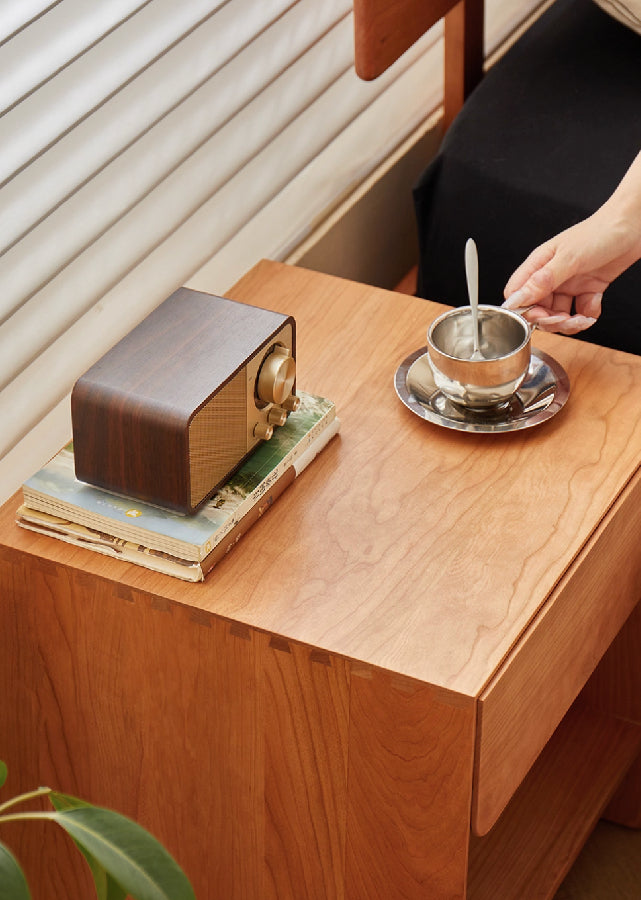 Collis Solid Wood Nightstand