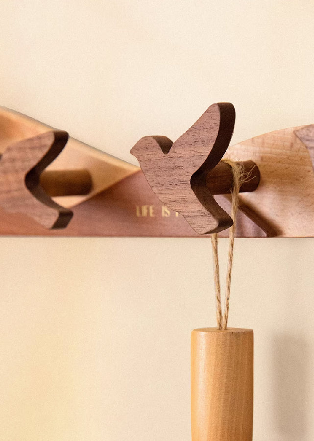 Asuka Solid Wood Hooks