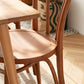 Loop Solid Beech Chair, close up of wooden seat