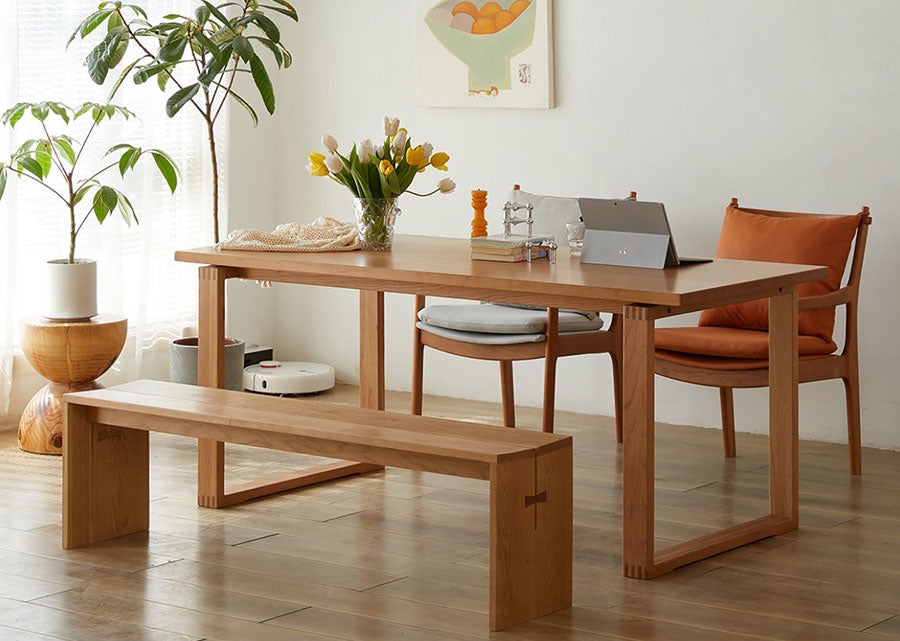 Mari Solid Wood Bench