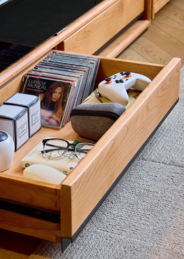 Mavros II Solid Wood TV Console