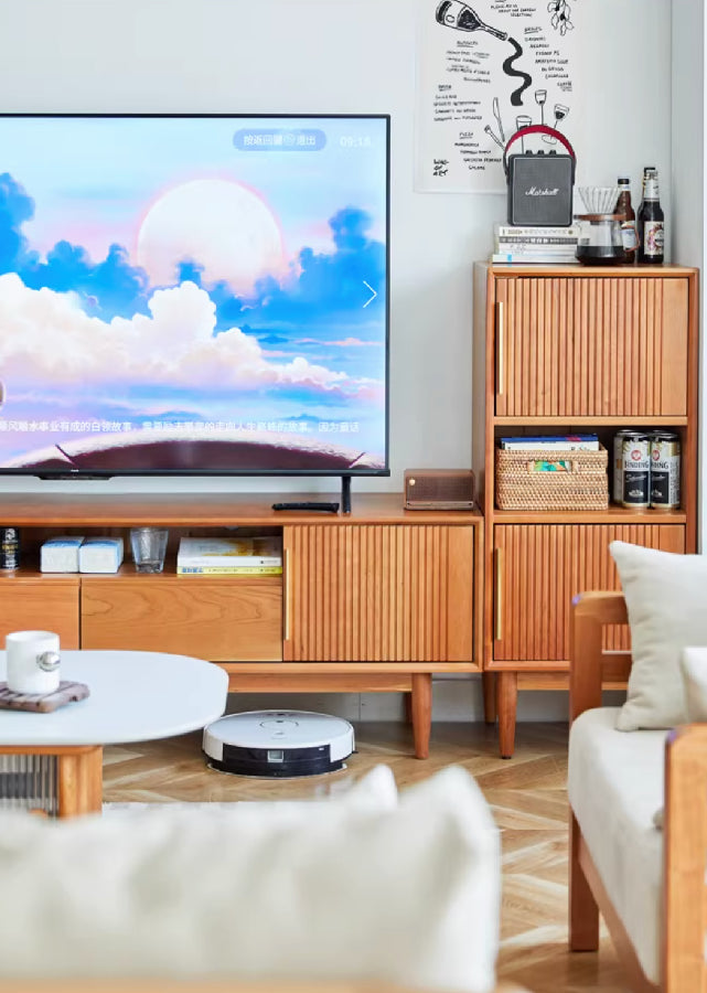 Jours Solid Wood TV Console