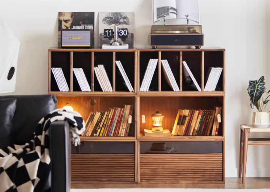 Muse Solid Wood Modular Storage Units (Stackable)
