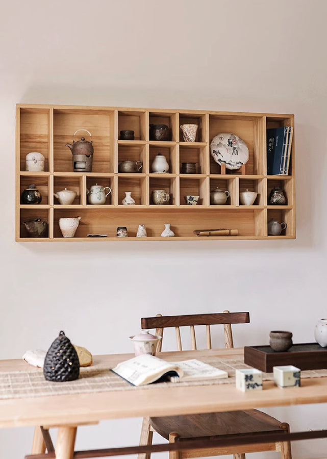Solid Wood Wall Cubes