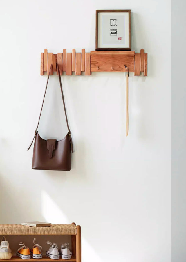 Solid Wood Folding Wall Hanger