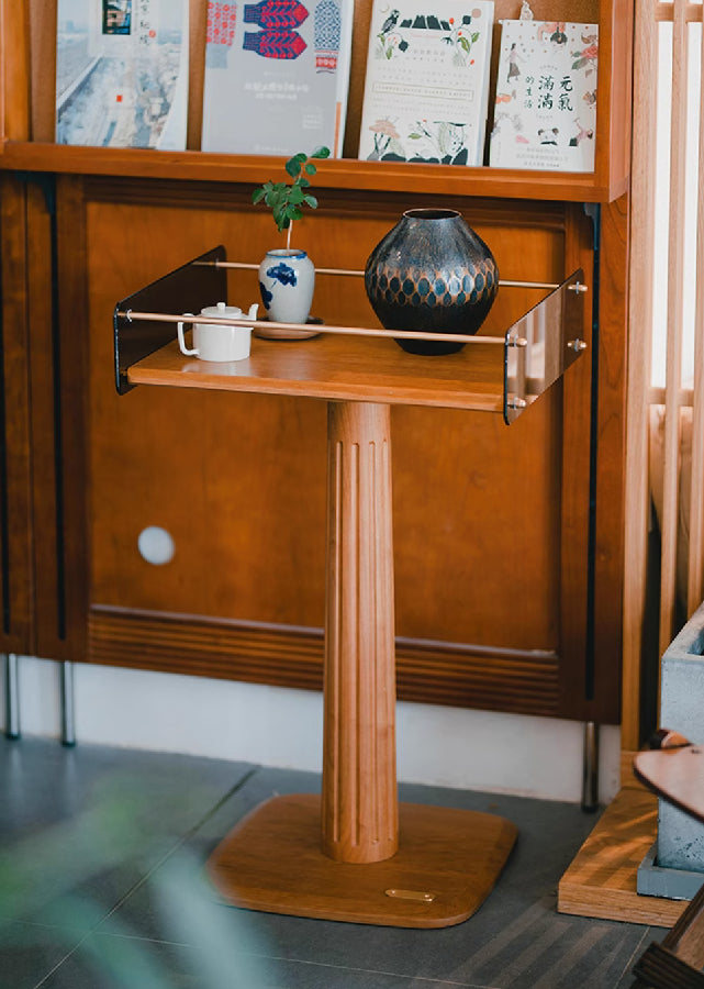 Sonus Solid Wood Side Table