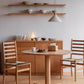 Sivi Solid Wood Round Table