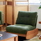 Crescent Solid Wood Rocking Chair