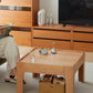 Solid Wood Square Coffee Table / Chabudai