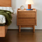 Simple Solid Wood Nightstand