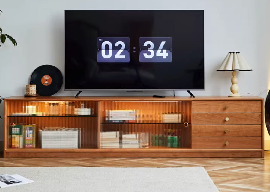 Sierras Solid Wood TV Console