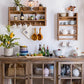 Solid Wood Rustic Wall Shelves