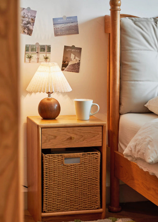 Justo II Solid Wood Nightstand