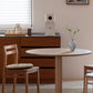 Sivi Solid Wood Round Table