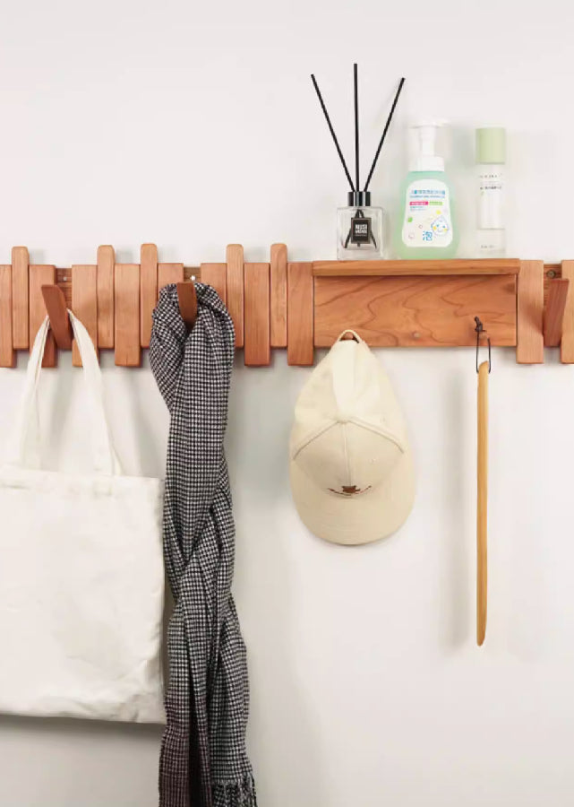 Solid Wood Folding Wall Hanger