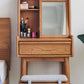 Orkos Solid Wood Dresser Stool