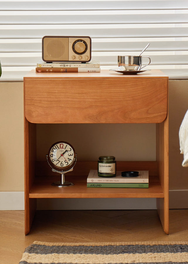 Collis Solid Wood Nightstand