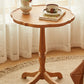 Fleur Solid Wood Compact Side Table