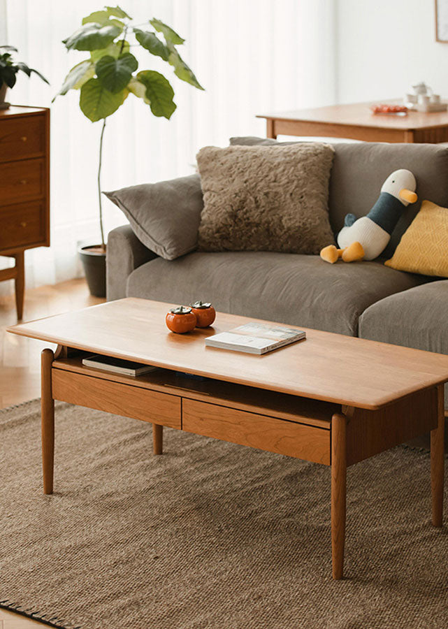 Ponere Solid Wood Coffee Table