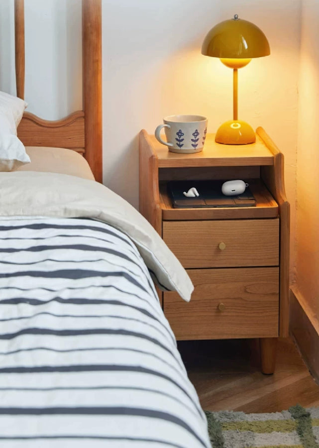 Aire Solid Wood Nightstand