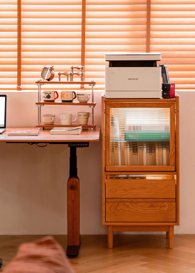 Valle Solid Wood Side Cabinet