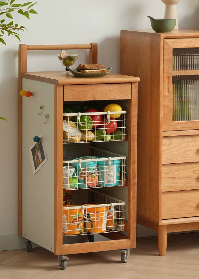 Cena Solid Wood Cart